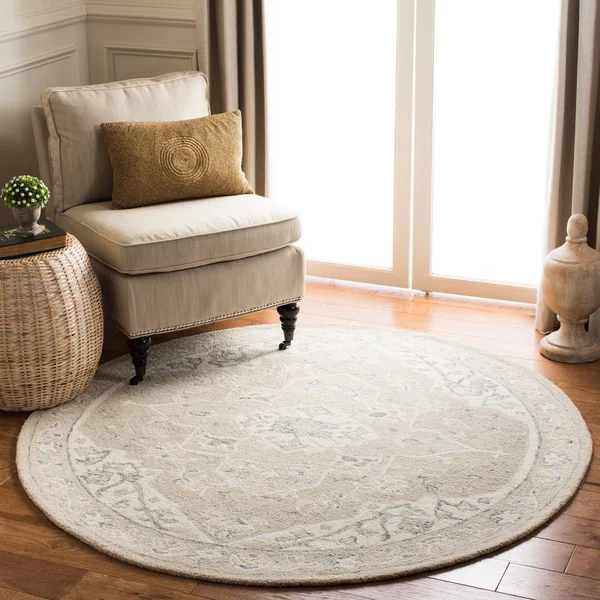 Safavieh Micro-Loop Beige/Ivory 8 ft. x 10 ft. Area Rug