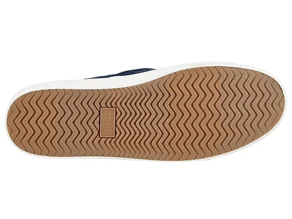Toms Navy Heritage Canvas Men's Baja Slip-Ons Shoes