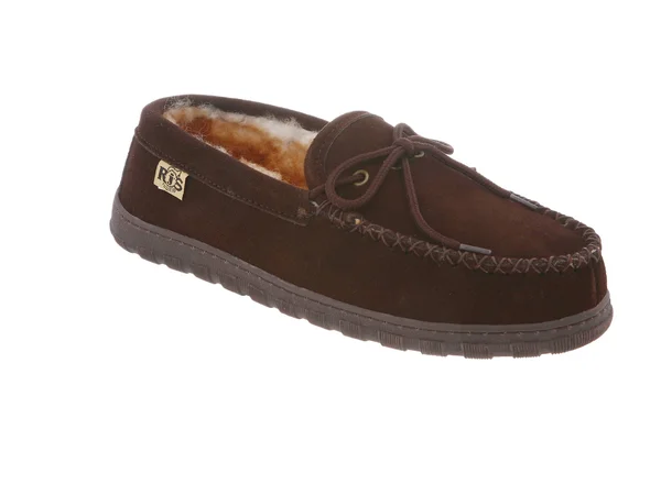 Cloud Nine Sheepskin Men's Moccasin - Chocolate M - 7