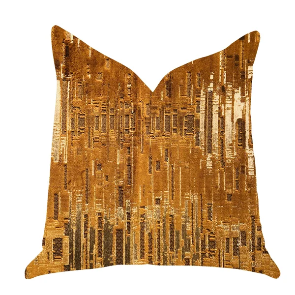 Plutus Thames City Lights Luxury Throw Pillow 22x22L x22x22W