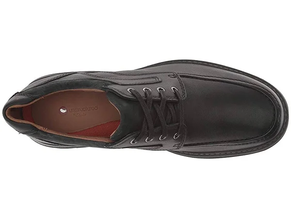 Clarks Men's Un Ramble Lace - Black Leather Size: 12 M