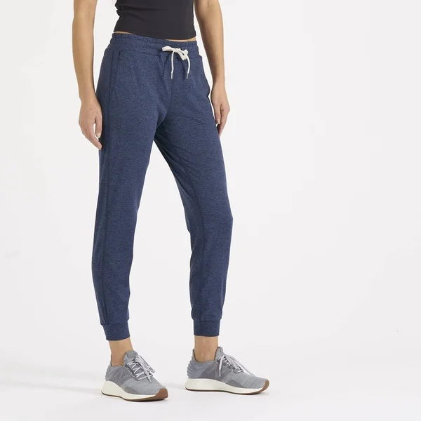 Performance Jogger Pants - Long by Vuori in Navy Heather, Size Large