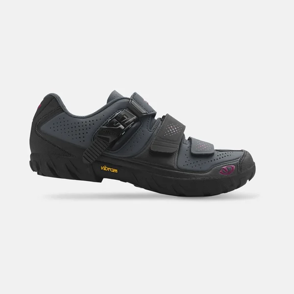 Giro Terradura Shoes - Women's - Dark Shadow/Berry - 36