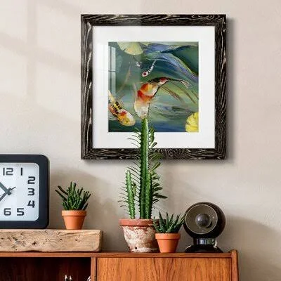 A Moment in Time - Picture Frame Painting Print on Paper Bay Isle Home Frame Color: Black Framed, Size: 20x22 H x 20x22 W x 1x22