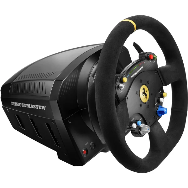 ThrustMaster TS-PC RACER Ferrari 488 Challenge Edition USB Wheel with H.E.A.R.T HallEffect AccuRate Technology and Turbo Power p