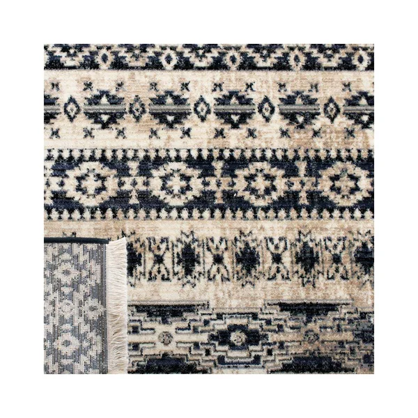 Safavieh Herat Rug Collection HRT370G - Ivory - Black - 8' x 10'