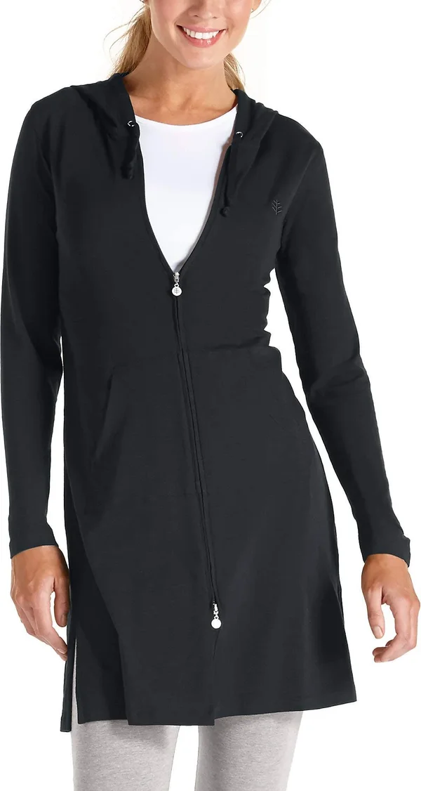 Coolibar UPF 50+ Women's Cabana Hoodie - Sun Protective