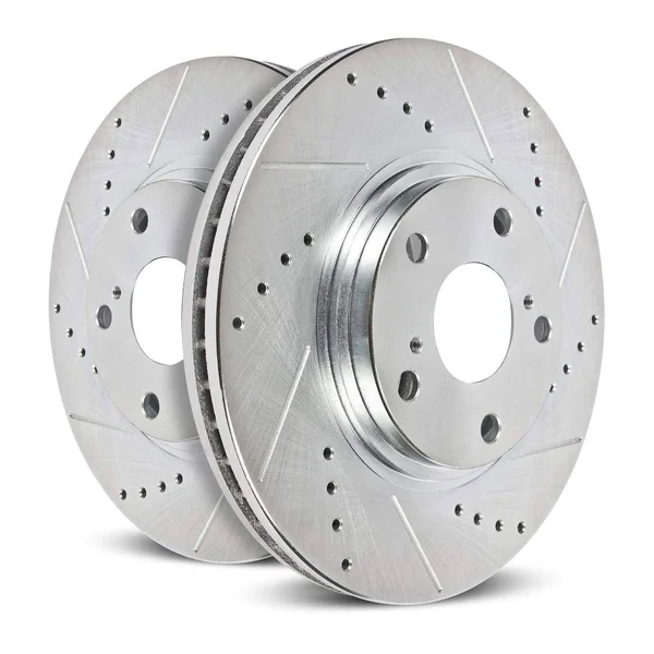 Power Stop Evolution Drilled & Slotted Rear Rotors JBR1576XPR