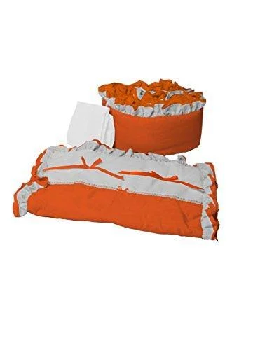 Baby Doll Bedding Regal Cradle Bedding Set, Blue