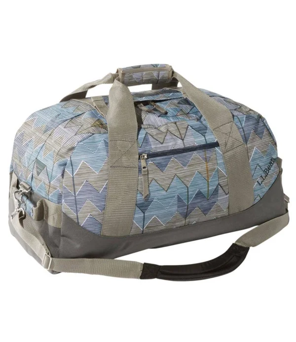 Adventure Duffle, Medium, Print Gray, L.L.Bean