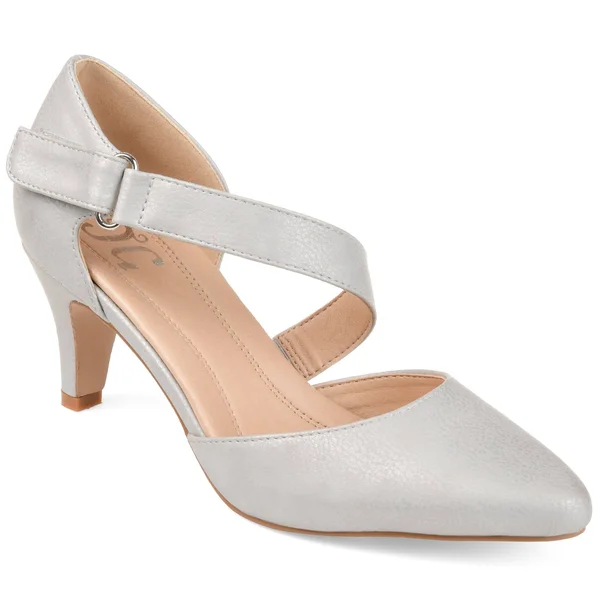Journee Collection Women's Tillis Pumps - Silver