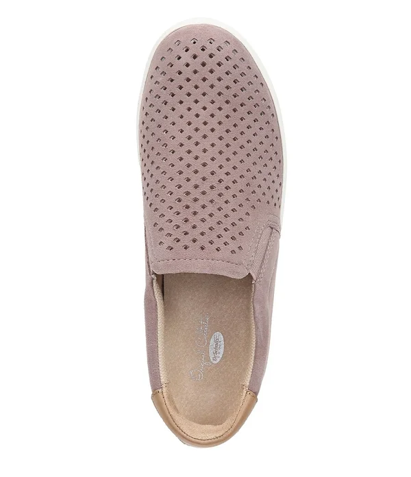 Women's Dr. Scholl&s Original Collection Scout Slip-On Sneaker - Size: 7.5, Bone Suede