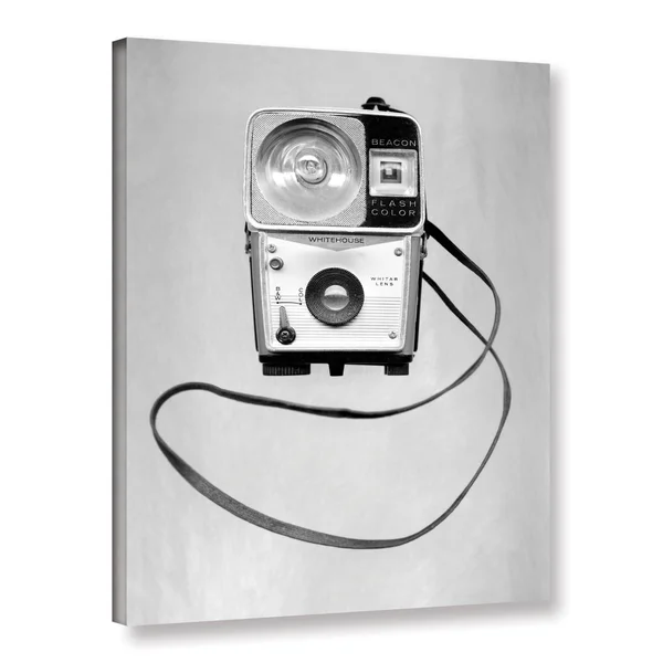 ArtWall Alan Blaustein&s &Retro Point and Shoot 2& Gallery Wrapped Canvas Small - 36 x 48
