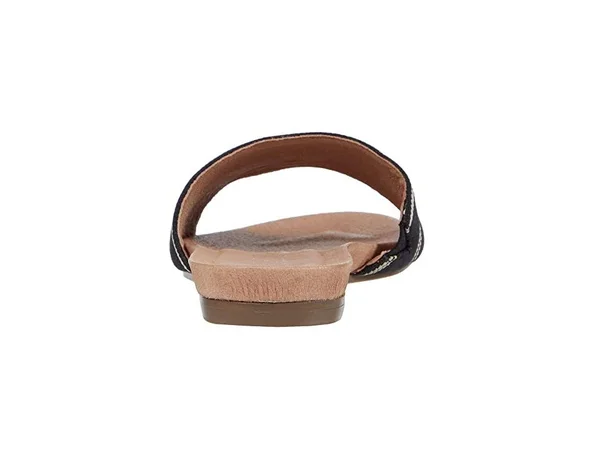 Hari Mari Sydney Woven Slide Sandal - Women's Black/Natural, 11.0