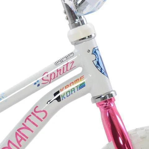 Mantis Spritz Ready2Roll 12 inch Kids Bicycle, White