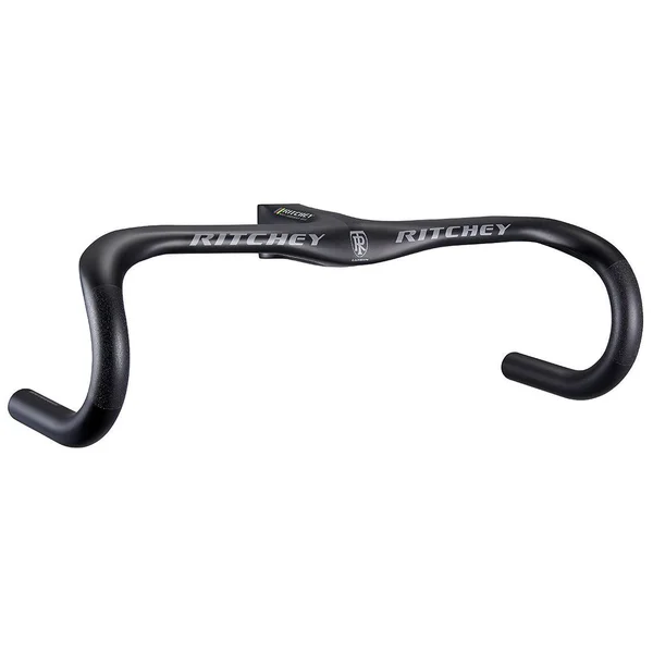 Ritchey WCS Carbon Solostreem Drop Handlebar - Carbon, Integrated, 44cm, Matte Carbon, 130mm