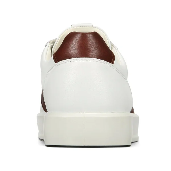 Ecco Men's Soft 8 Sneaker - White, Rust