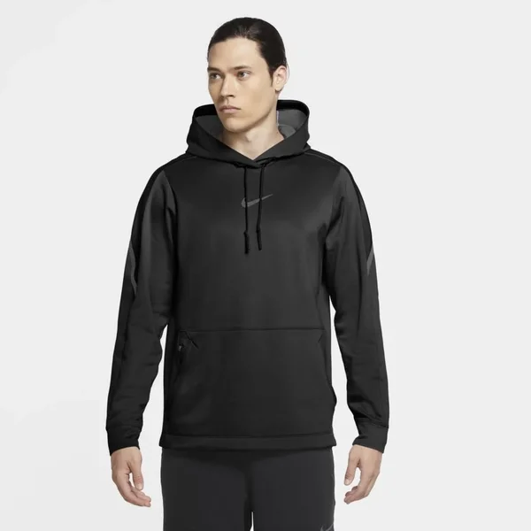 Nike Men's Pro Hoodie, Small, Black