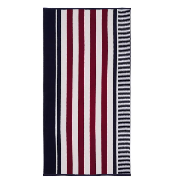 Superior Cotton Checkered Textured (Set of 2) Oversized Beach Towel, 34 x 64