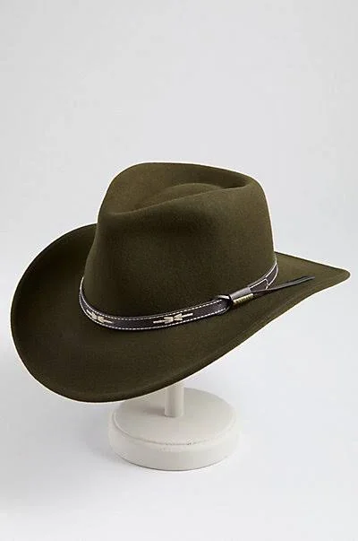 Teton Crushable Wool Cowboy Hat, Overland