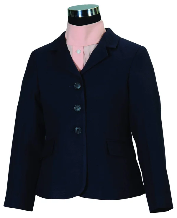 TuffRider Children's Starter Show Coat - 6 - Navy