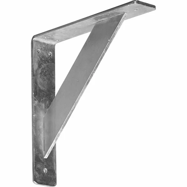 Ekena Millwork 2x22W x 10x22D x 10x22H Traditional Steel BRACKET, Unfinished
