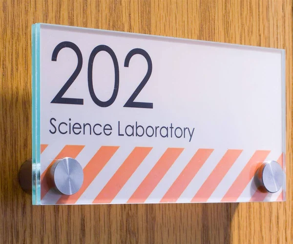 6 x 3-Inch Complete Sign Systems, Green Edge Acrylic Plates, Stainless Steel Standoff Screws (dsign63)