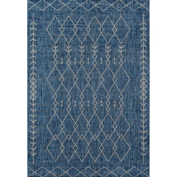 Novogratz Villa VI-08 Blue Area Rug, 3&11x22 x 5&7x22