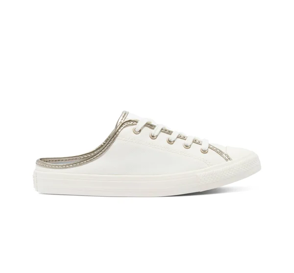 Converse Chuck Taylor All Star Dainty Sneaker Mule - Size 9.5 in Egret/Light Gold at Nordstrom