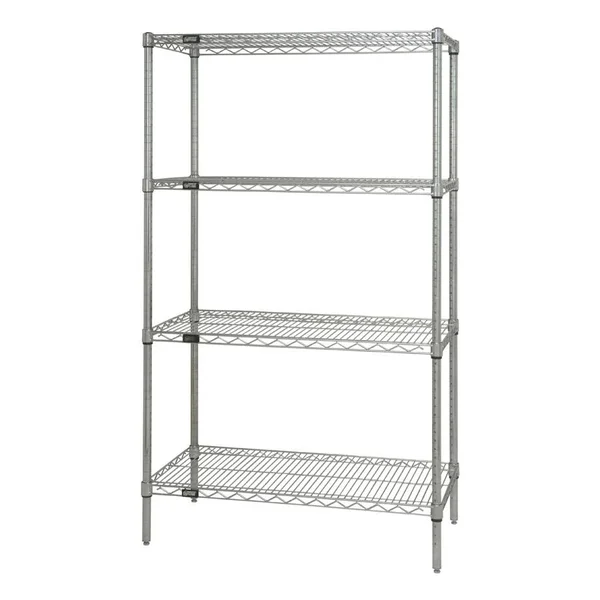 Quantum Wire Shelving Unit - Chrome WR63-1436C