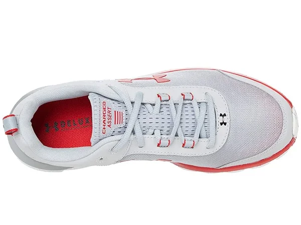 Under Armour Men's Charged Assert 8 Marble Running Shoes - Gray - 10