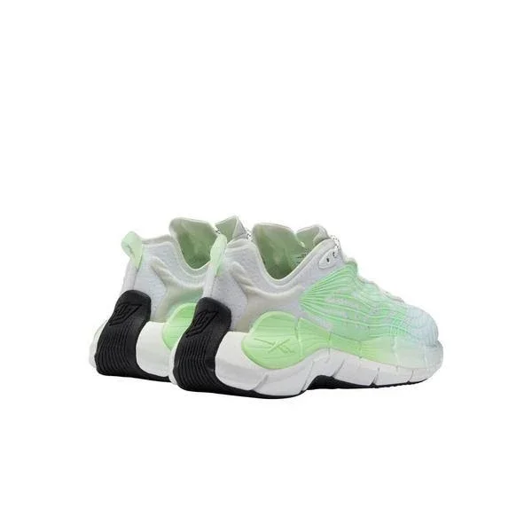 Reebok Women's Zig Kinetica II Running Shoes in Green/Digital Glow Size 7.0