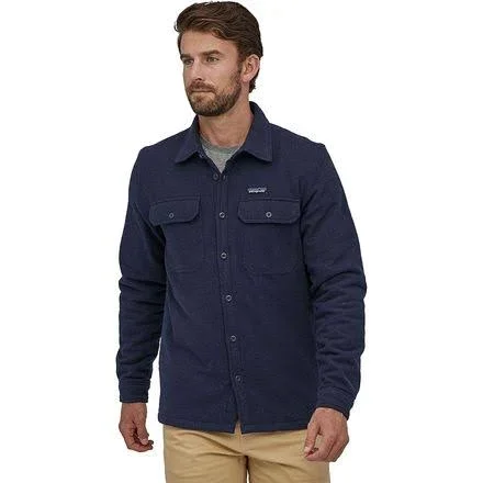 Patagonia Insulated Fjord Flannel Jacket - Men's Navy Blue, Xs