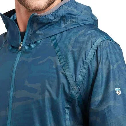Kuhl Parajax Anorak - Men's Blue Camo - XXL