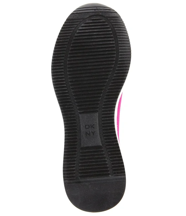 Dkny Parks Knit Wedge Sneakers - Womens, 10M, Jungle Fuchsia