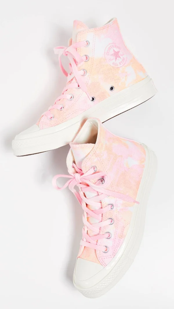 Womens Converse Chuck Taylor 70 Hi Shoes Pink/Melon Baller Size 11
