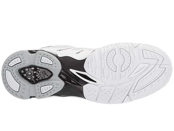 Mizuno Men's Wave Voltage - White/Black, 12
