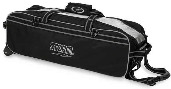 Storm Tournament 3 Ball Tournament Travel Tote- Black