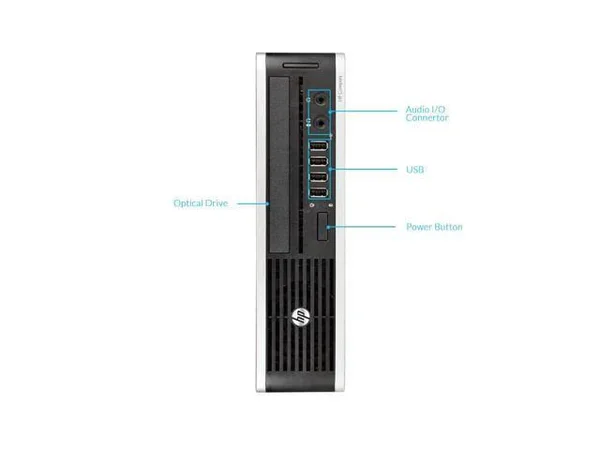 HP 8300 Desktop Computer PC Core i5-3470S, 8GB Ram, 250GB Hdd, DVD-Rom, Windows 10 Professional, Includes 19 inch LCD Monitor, W