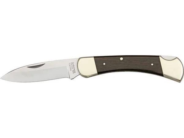 Grohmann 380s Drop Point Lockback Folding Pocket Knife
