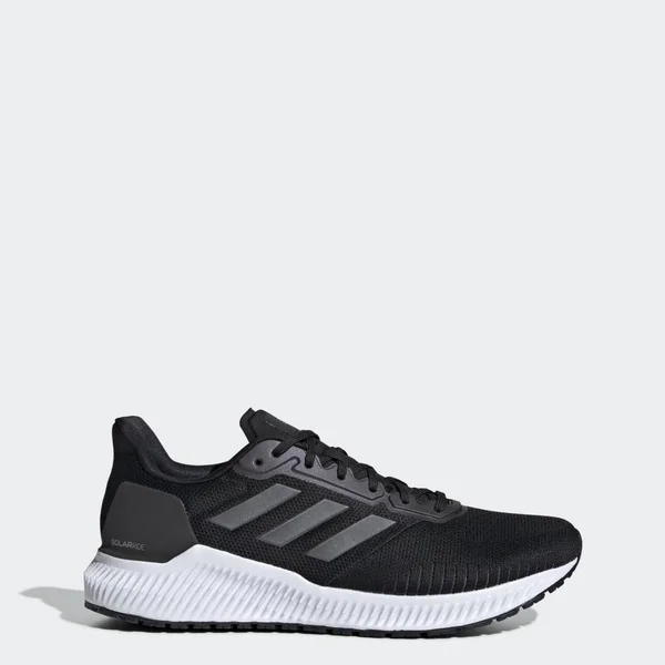 Adidas Solar Ride Shoes Black 12.5 - Mens Running Shoes