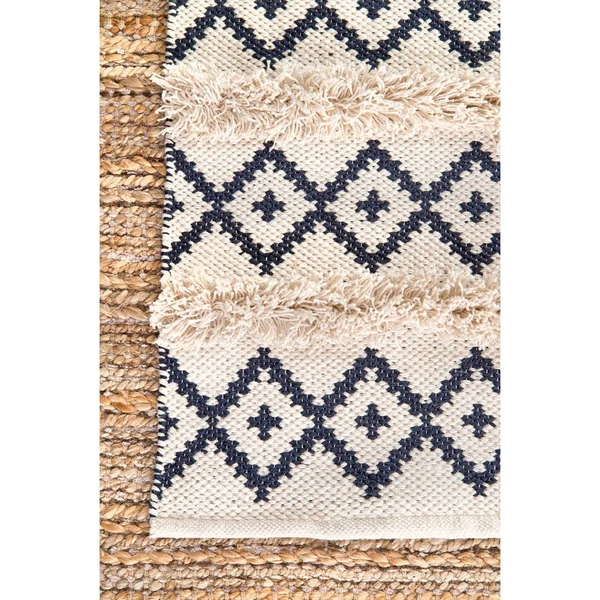 nuLOOM Teyana Cotton Area Rug, 7& 6x22 x 9& 6