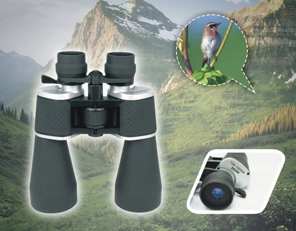 BetaOptics Military HD Zoom Binoculars (10-100x68mm) - 9 x 8 x 5 In