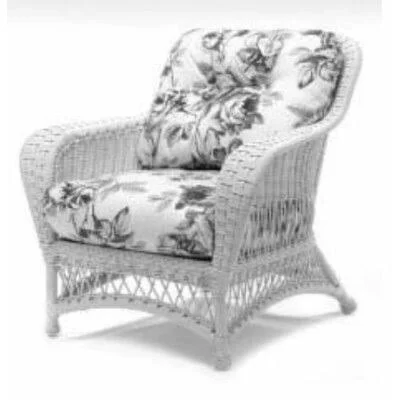 Sedona Patio Chair Woodard Frame Color: Pristine White - Cushion Color: Without Cushion