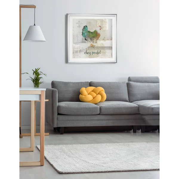 Takes Two III -Framed Giclee Print - 24 x 24