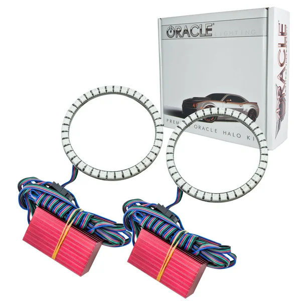 2016 Jeep Wrangler (JK) Oracle Lighting Waterproof Headlight Halo Kit (ColorSHIFT) - 3943-330