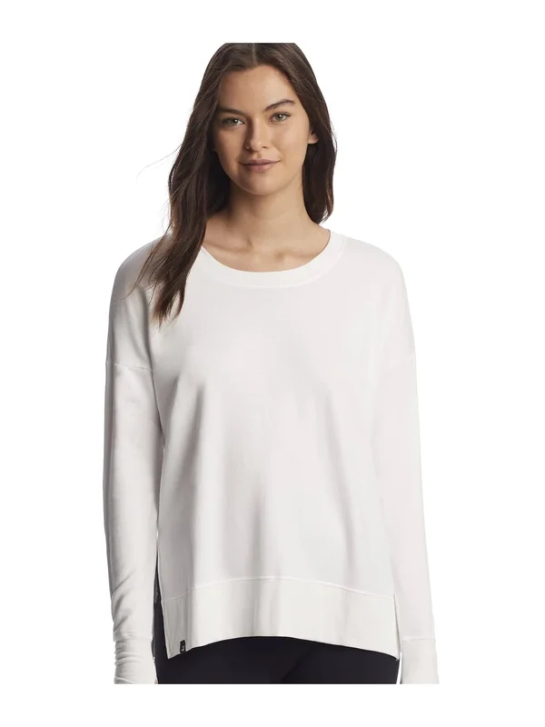 Glyder Lounge Long Sleeve: White, M, White