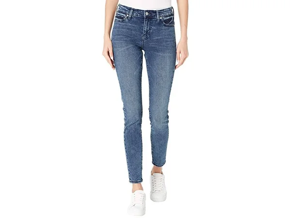 True Religion Women's Jennie Mid-Rise Jeans - Medium Wash - Size 26 (2-4)