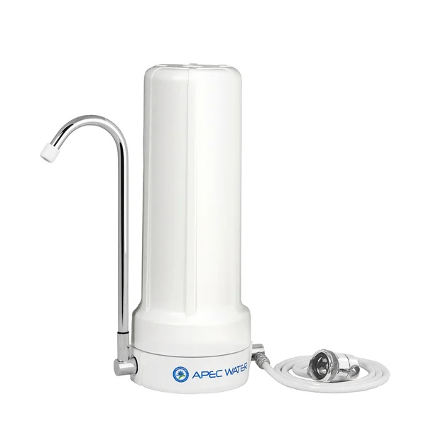 APEC Water Systems CT-2000 Countertop Water Filter System, White