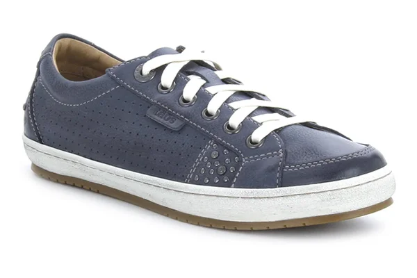 Women's Taos Freedom Leather Sneaker - Navy 6.5
